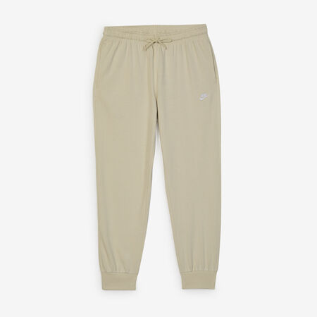 NIKE PANT JOGGER CLUB KNIT BEIGE/WIT HEREN