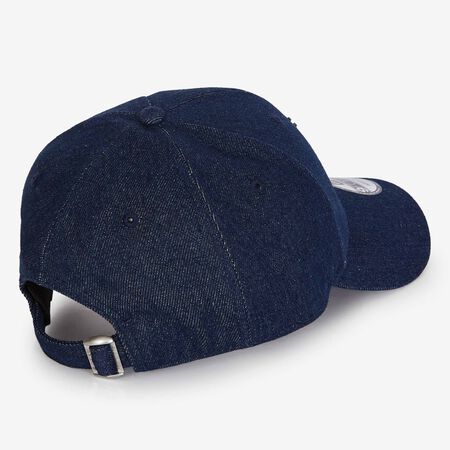 NEW ERA 9FORTY NY DENIM METAL LOGO BLAUW HEREN