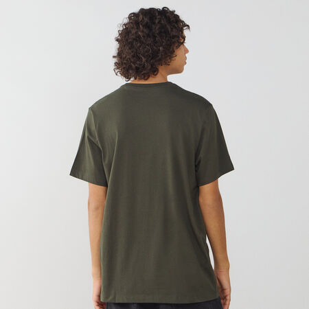 NIKE TEE SHIRT CLUB GROEN/WIT HEREN