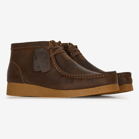 CLARKS wallabee WALLABEE EVO BT LEATHER HEREN