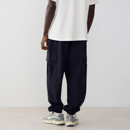 NIKE PANT JOGGER CARGO WVN ZWART/WIT HEREN
