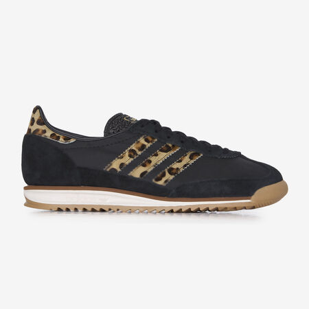 ADIDAS ORIGINALS sl 72 SL72 LEOPARD NOIR BRUIN DAMES