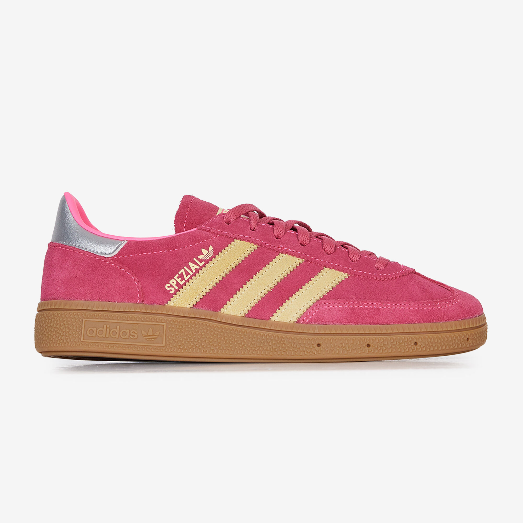 ADIDAS ORIGINALS HANDBALL SPEZIAL ROZE GEEL SNEAKERS DAMES Courir