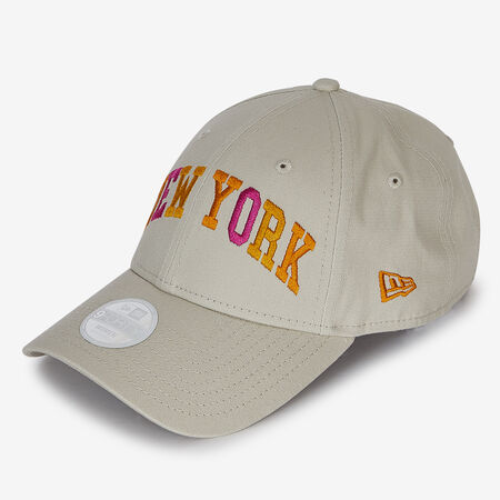 NEW ERA 9FORTY WOMEN NY BEIGE HEREN