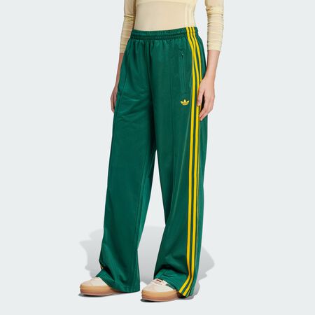 ADIDAS ORIGINALS PANT JOGGER OVERSIZED FIREBIRD GROEN/GEEL DAMES