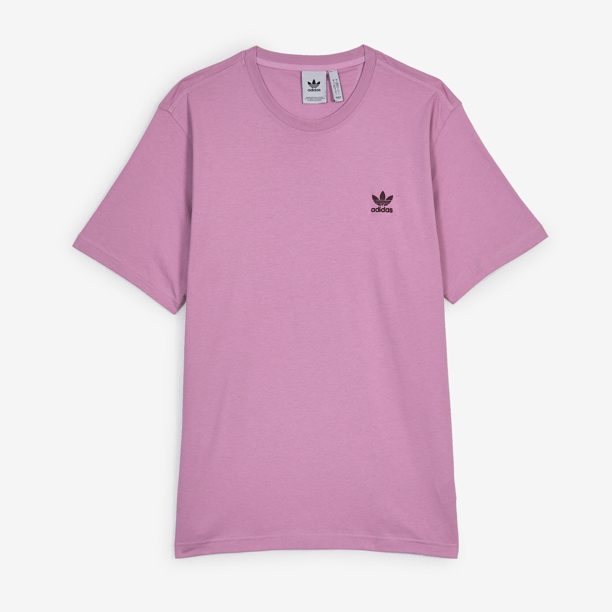 ADIDAS ORIGINALS TEE SHIRT ESSENTIAL TREFOIL PAARS ZWART T SHIRT HEREN Courir