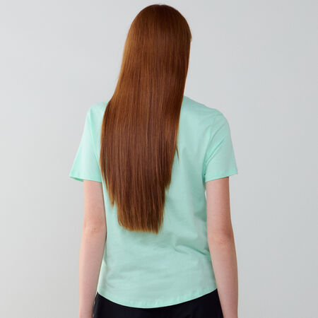 NIKE TEE SHIRT CLUB GROEN/WIT DAMES
