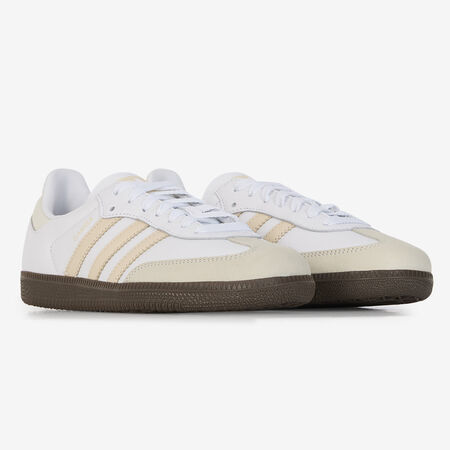 ADIDAS ORIGINALS samba SAMBA OG WIT/BEIGE DAMES