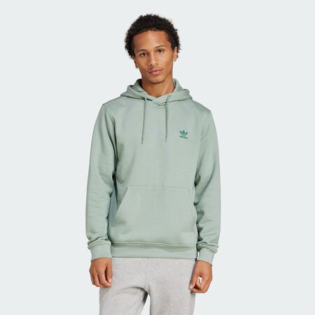 ADIDAS ORIGINALS HOODIE ESSENTIAL TREFOIL GROEN HEREN
