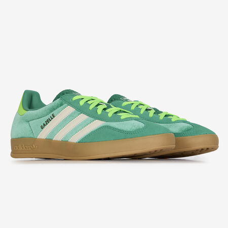ADIDAS ORIGINALS GAZELLE INDOOR GROEN/WIT HEREN