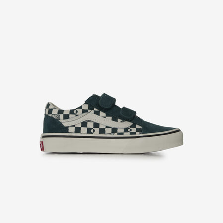 VANS old skool OLD SKOOL CHECK GROEN/WIT KIND