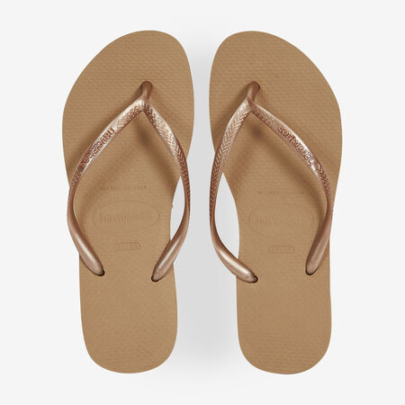 HAVAIANAS slim SLIM ROZE/GOUD DAMES