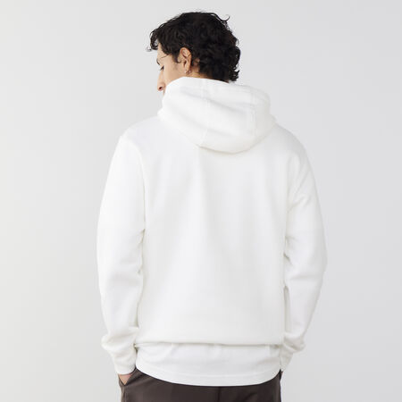 NIKE HOODIE CLUB SMALL LOGO BLANC HEREN
