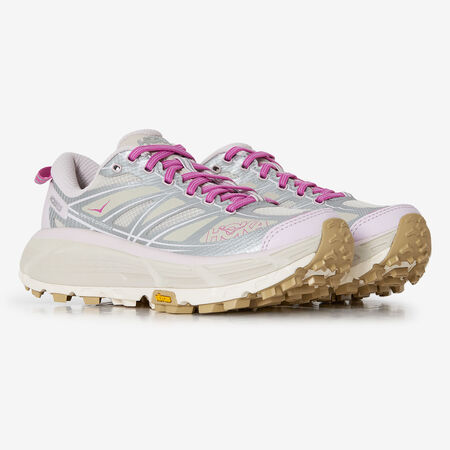 HOKA MAFATE SPEED 2 ZILVER/ROZE DAMES