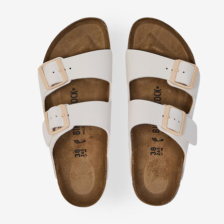 BIRKENSTOCK arizona ARIZONA BIRKO FLOR EGGSHELL WIT DAMES