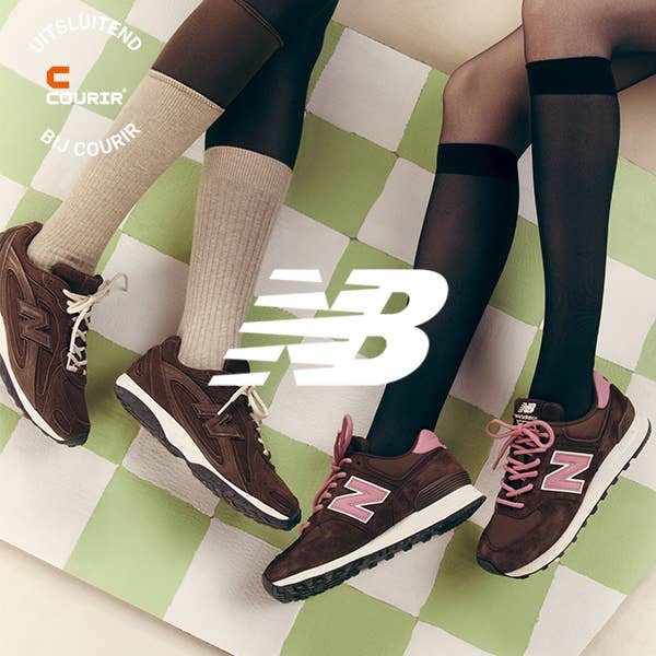 New Balance Bruin/Roze