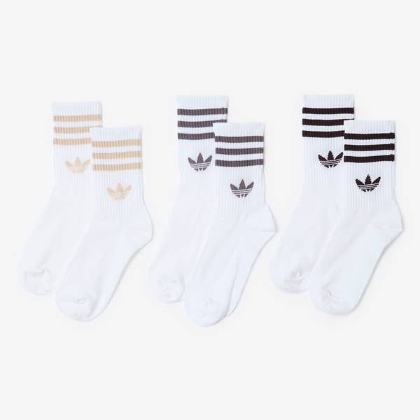 CHAUSSETTES X3 CREW STRIPES