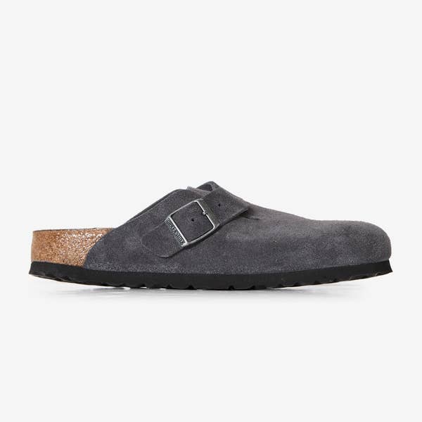 BOSTON SUEDE CHARCOAL