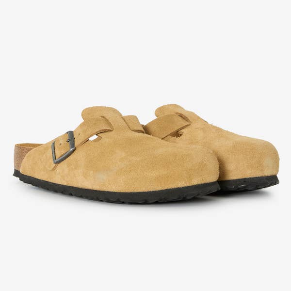 BOSTON SUEDE CORK BROWN