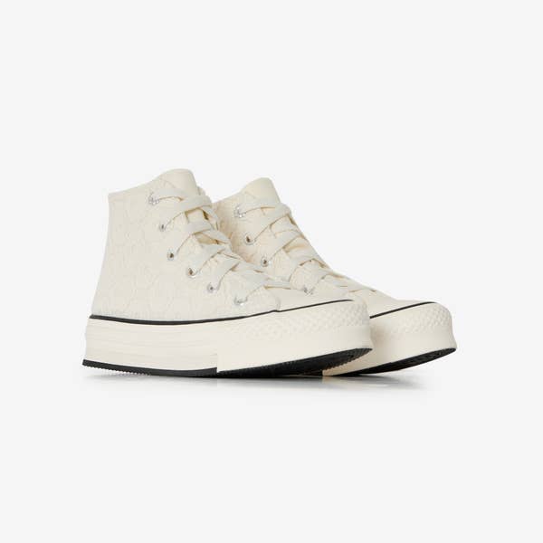 CHUCK TAYLOR EVA LIFT HI CROCHET