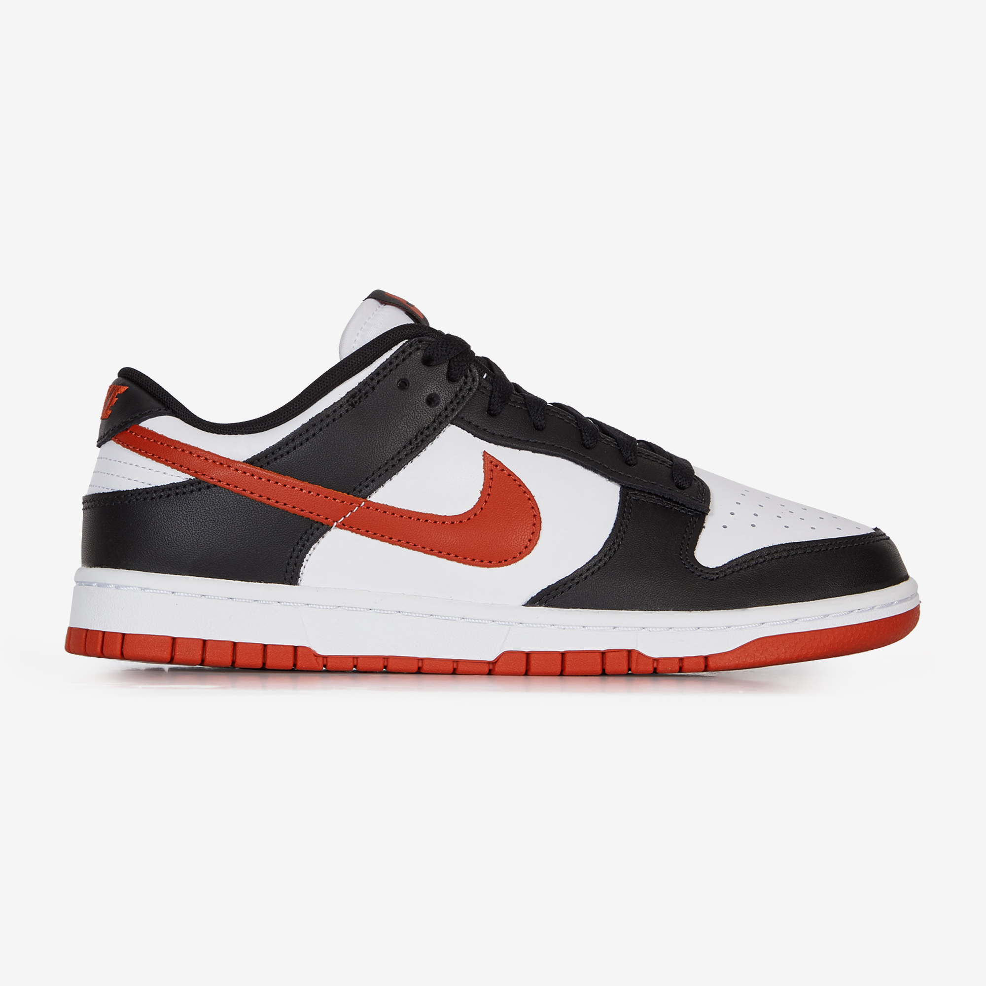NIKE DUNK LOW ZWART ROOD SNEAKERS HEREN Courir