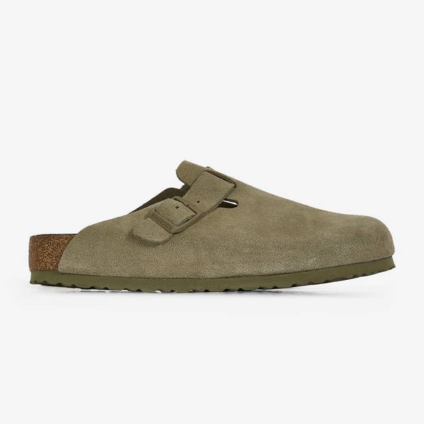 BOSTON SUEDE FADED KHAKI