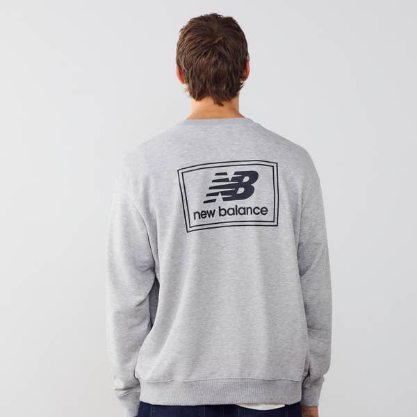 SWEAT CREW LABEL WOVEN