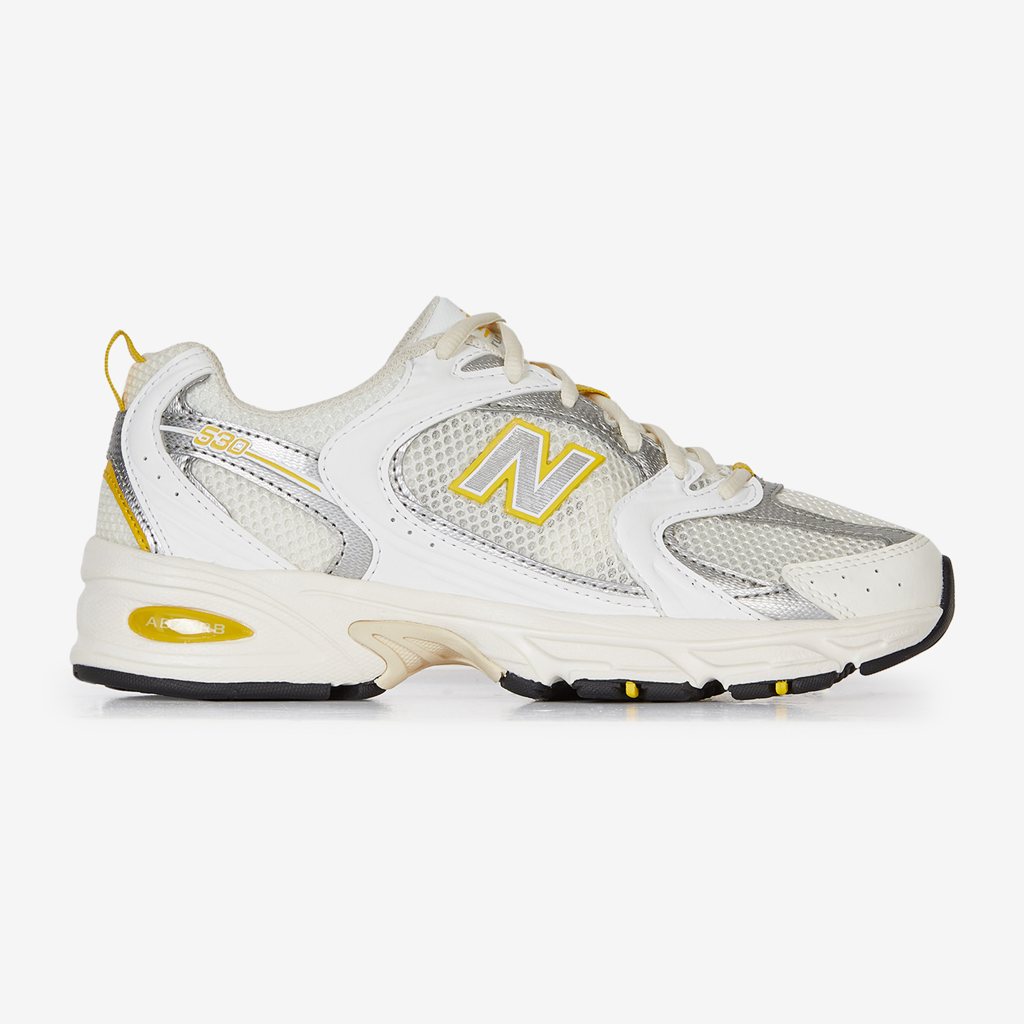 NEW BALANCE 530 WIT GEEL SNEAKERS DAMES Courir
