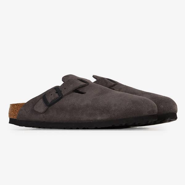BOSTON SUEDE VELVET GRAY
