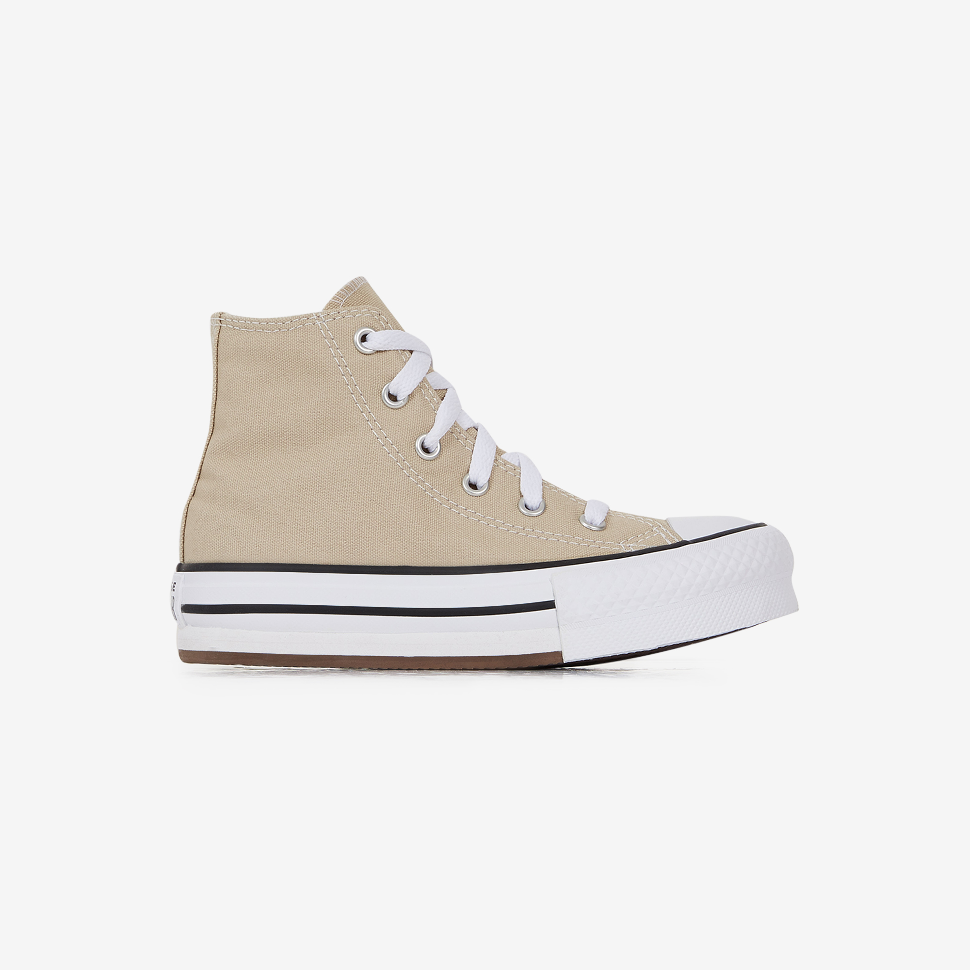 CONVERSE CHUCK TAYLOR ALL STAR EVA LIFT HI BEIGE BLANC SNEAKERS KINDEREN Courir