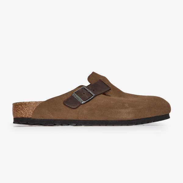 BOSTON MIX LEATHER DARK TEA