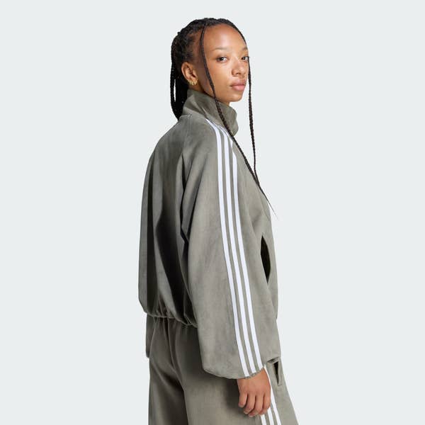 JACKET FZ FAUX SUEDE