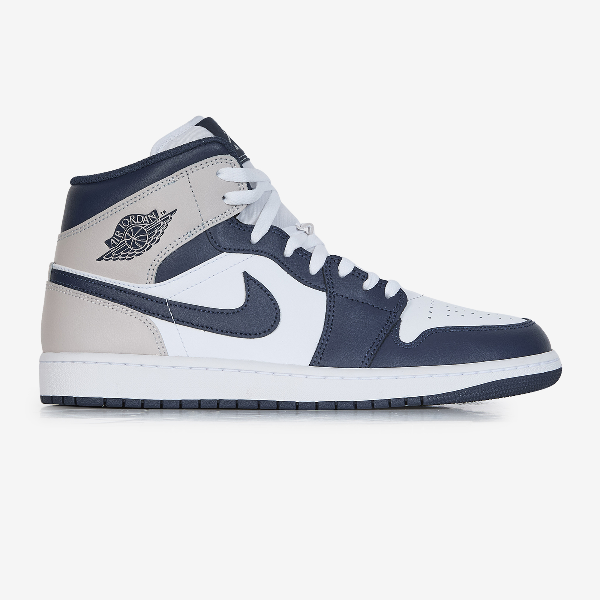 aj1 mid white blue